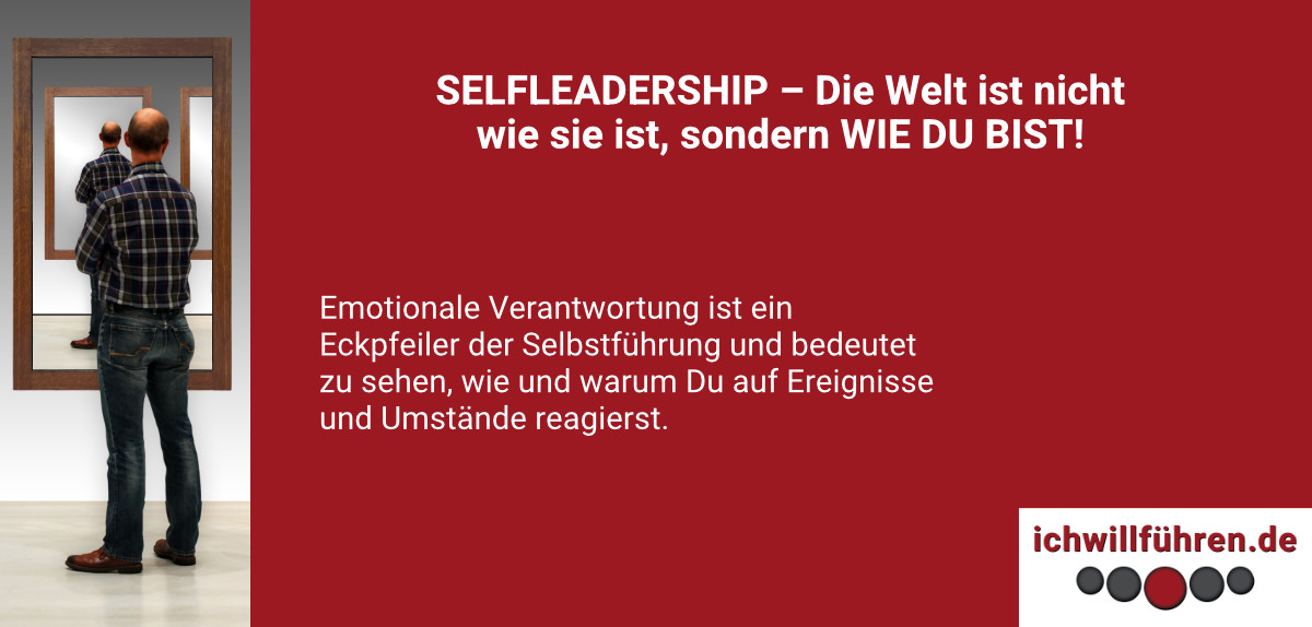 Begleitbild zum Leadership Insights Blogbeitrag: SELFLEADERSHIP – Die Welt ist nicht wie sie ist, sondern WIE DU BIST!